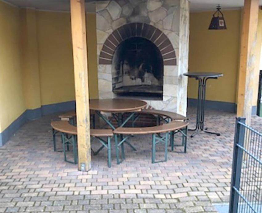 Pension Zum Lindenwald Colbitz Exterior foto